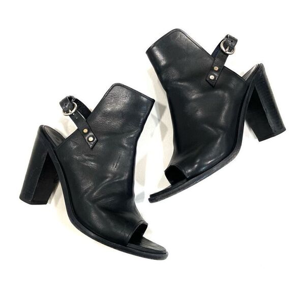 RAG & BONE Leather Heeled Sandals - Picture 2 of 10